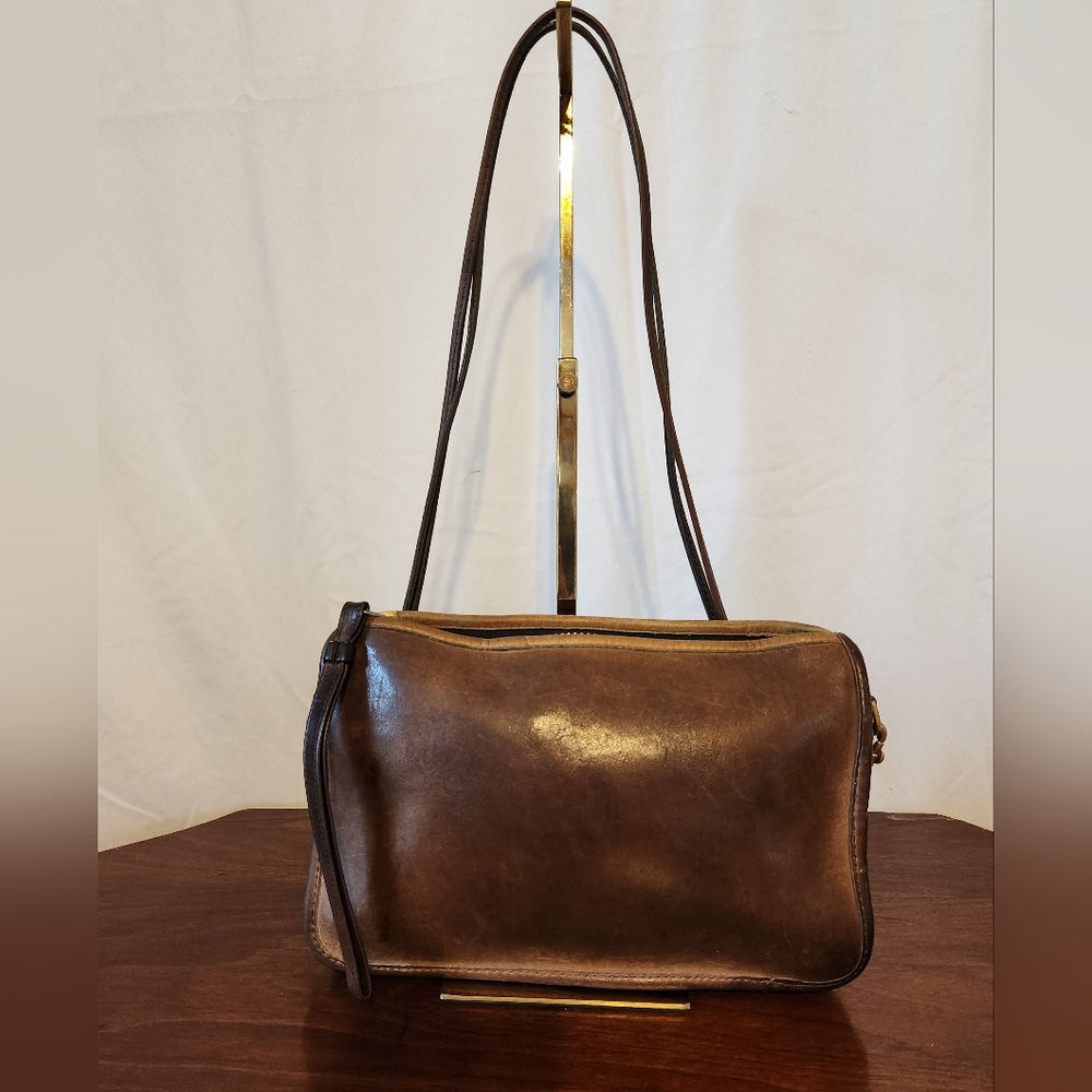 Coach "New York City" double strap bag
